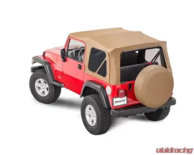 MasterTop Spice Diamond Tinted Glass Replacement Top No Doorskins Jeep Wrangler TJ 1997-2006 - 15101217