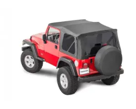 MasterTop Black Diamond Tinted Glass Replacement Top No Doorskins Jeep Wrangler TJ 1997-2006