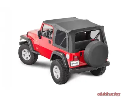 MasterTop Black Diamond Tinted Glass Replacement Top No Doorskins Jeep Wrangler TJ 1997-2006 - 15101235