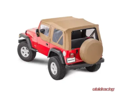 MasterTop Spice Diamond Clear Glass Replacement Top With Door Skins Jeep Wrangler TJ 1997-2006 - 15110217