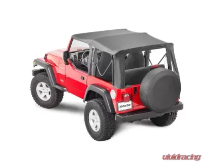 MasterTop Black Diamond Clear Glass Replacement Top With Door Skins Jeep Wrangler TJ 1997-2006 - 15110235