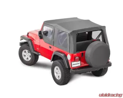 MasterTop Black Diamond Clear Glass Replacement Top With Door Skins Jeep Wrangler TJ 1997-2006 - 15110235