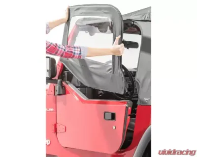 MasterTop Black Diamond Clear Glass Replacement Top With Door Skins Jeep Wrangler TJ 1997-2006 - 15110235