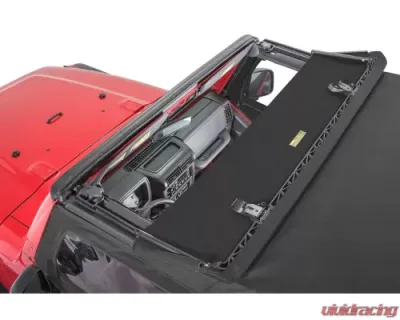 MasterTop  Jeep Replacement Top No Doorskins Tinted Glass For 1997-2006 Wrangler TJ Black MasterTwill - 15201224
