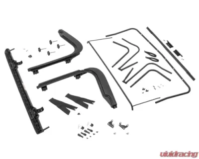 MasterTop New Easy Install Design Complete Soft top Hardware Kit Jeep Wrangler TJ 1997-2006 - 15431201