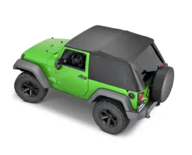 MasterTop MasterTwill SkyMaster Fastback Complete Top Jeep Wrangler JK 2-Door 2007-2018
