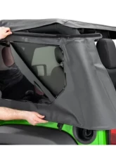 MasterTop MasterTwill SkyMaster Fastback Complete Top Jeep Wrangler JK 2-Door 2007-2018                                     - 15501324 - Image 9