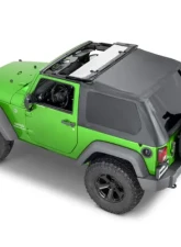 MasterTop Black Diamond SkyMaster Fastback Complete Top Jeep Wrangler JK 4-Door 2007-2018                                     - 15501435 - Image 2