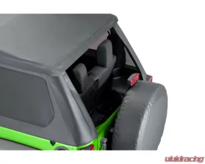 MasterTop Black Diamond SkyMaster Fastback Complete Top Jeep Wrangler JK 4-Door 2007-2018 - 15501435