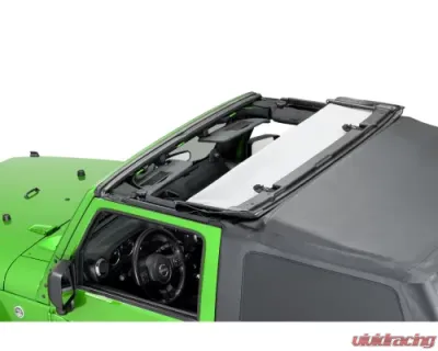 MasterTop Black Diamond SkyMaster Fastback Complete Top Jeep Wrangler JK 4-Door 2007-2018 - 15501435