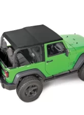 MasterTop Skymaster Frameless Fastback Replacement Soft Top MasterTwill Fabric Only Jeep Wrangler JK 2007-2018                                     - 15701324 - Image 2