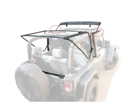 MasterTop Complete Soft top Hardware Kit Jeep Wrangler JK 2DR 2007-2018