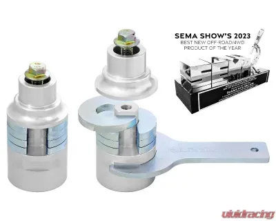 RockJock 4x4 JL/JT & JK Adjustable Front Upper Bump Stops Jeep Wrangler | Gladiator 2007-2023 - RJ-107101-101