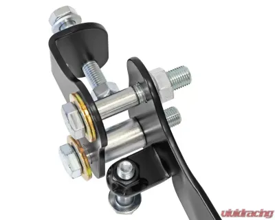 RockJock 4x4 Currectlync JL/JT High Steer Front Trac Bar Relocation and Steering Stabilizer Shock Mount Axle Bracket Jeep Wrangler | Gladiator 2018-2023 - RJ-441110-101