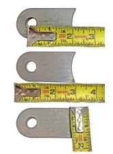 RockJock 4x4 Universal Sway Bar Link Mounting Tab (3/8 in. thick)                                     - JK-BRKT-FSB - Image 2