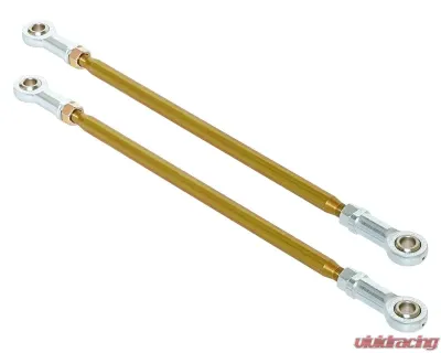 RockJock 4x4 Antirock Sway Bar End Links w/ Heims (15 1/2 in. Rods) - RJ-253200-101