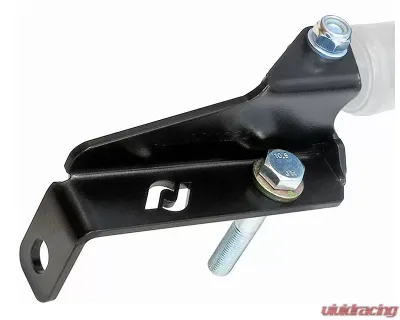 RockJock 4x4 Steering Stabilizer Shock High-Mount Relocation Bracket (Low Steer) Jeep Gladiator | Wrangler 2018-2023 - RJ-441102-101