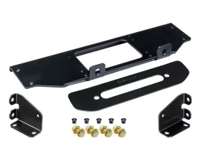 RockJock 4x4 Winch Plate Kit (Steel Bumper) Jeep Gladiator | Wrangler 2018-2023