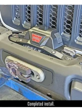 RockJock 4x4 Winch Plate Kit (Steel Bumper) Jeep Gladiator | Wrangler 2018-2023                                     - RJ-641100-101 - Image 4