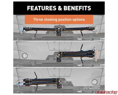 RockJock 4x4 Curt Rambler Rv Tow Bar (7,500 LBS.) - RJ-70001