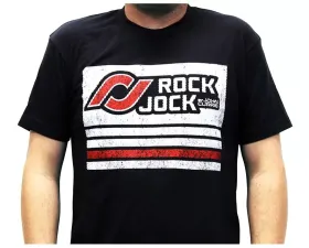 RockJock 4x4 T-Shirt (Black Distressed Logo On Front)