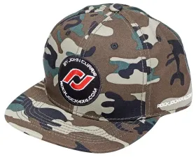 RockJock 4x4 Hat (Camo w/ Round RJ Logo Patch Adjustable)