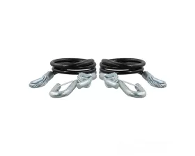 RockJock 4x4 Curt Tow Bar Safety Cable Kit