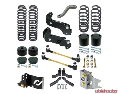 RockJock 4x4 Driver Lift Kit (4 in. Lift) Jeep Wrangler JK (2 Door) 2007-2017 - RJ-JK2DR0-103