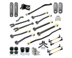 RockJock 4x4 Pro Edition Suspension System (4 in. Lift) Jeep Wrangler JK 2007-2017