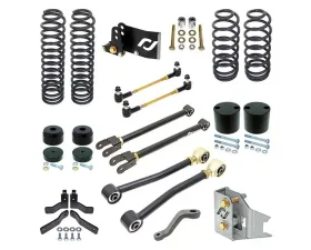 RockJock 4x4 Sport Suspension System (4 in. Lift) Jeep Wrangler JK 2007-2017