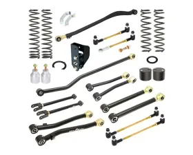 RockJock 4x4 Pro Edition Suspension System (3.5 in. Lift) Jeep Wrangler JL EcoDiesel 2018-2023