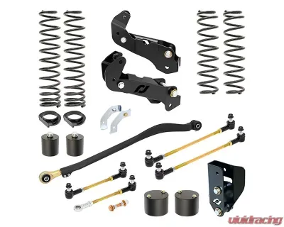RockJock 4x4 Driver Lift Kit (3.6L/2.0T Gas Engines 3.5 in. Lift) Jeep Wrangler JL 2018-2023 - RJ-JLG000-103