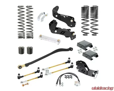 RockJock 4x4 Driver Lift Kit (Gas V-6 3.5 in. Lift) Jeep Gladiator JT 2020-2023 - RJ-JTG000-103