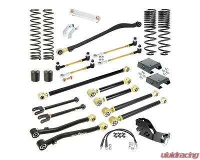 RockJock 4x4 Pro Edition Jt Suspension System (Gas V-6 3.5 in. Lift) Jeep Gladiator JT 2020-2024 - RJ-JTG001-101