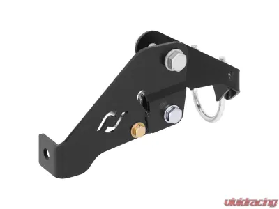 RockJock Currectlync High Steer Front Trac Bar Relocation and Steering Stabilizer Shock Mount Axle Bracket Jeep JK Wrangler 2007-2017 - RJ-431110-103