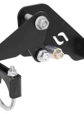 RockJock Currectlync High Steer Front Trac Bar Relocation and Steering Stabilizer Shock Mount Axle Bracket Jeep JK Wrangler 2007-2017                                     - RJ-431110-103 - Image 2