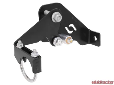 RockJock Currectlync High Steer Front Trac Bar Relocation and Steering Stabilizer Shock Mount Axle Bracket Jeep JK Wrangler 2007-2017 - RJ-431110-103