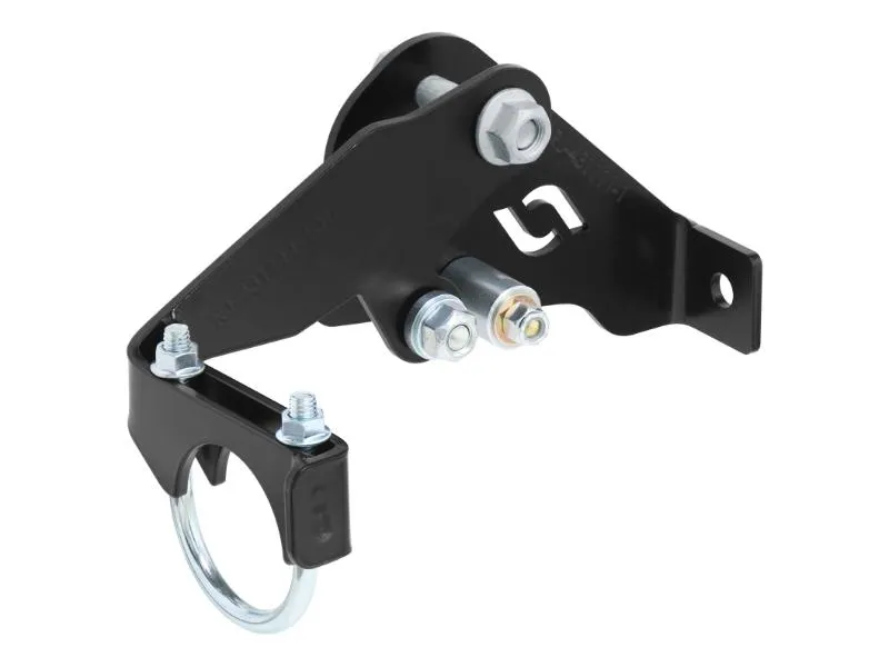 RockJock Currectlync JK High Steer Front Trac Bar Relocation and Steering Stabilizer Shock Mount Axle Bracket for JL/JT Trac Bar Jeep JK Wrangler 2007-2017 - RJ-431111-103