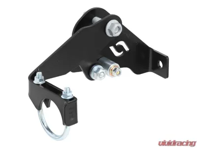 RockJock Currectlync JK High Steer Front Trac Bar Relocation and Steering Stabilizer Shock Mount Axle Bracket for JL/JT Trac Bar Jeep JK Wrangler 2007-2017 - RJ-431111-103
