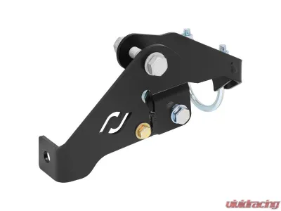 RockJock Currectlync JK High Steer Front Trac Bar Relocation and Steering Stabilizer Shock Mount Axle Bracket for JL/JT Trac Bar Jeep JK Wrangler 2007-2017 - RJ-431111-103