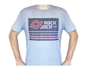 RockJock T-Shirt w/ Distressed Logo Print