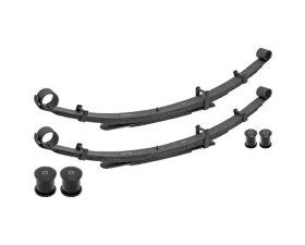 RockJock 4x4 Lifted Rear Leaf Spring & Bushing Set Jeep Cherokee XJ 1984-2001