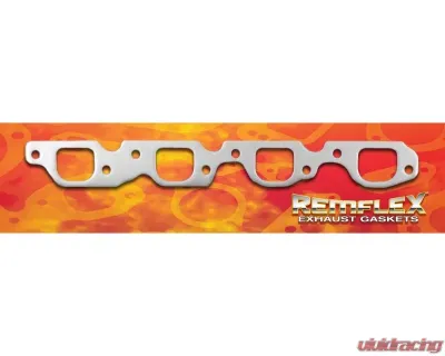 Remflex Exhaust Gaskets "D" Port Header Gasket 2 Set Chevrolet Big Block - 2083