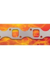 Remflex Exhaust Gaskets "R" Series 1-13/32" Wide x 1-19/32" Rectangular Port Ford V8 Small Block                                     - 3077 - Image 2