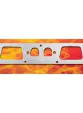 Remflex Exhaust Gaskets 1-1/4" x 1-1/4" D-Shaped Port 2 Set Mopar V8 318|340|360 "W-2" Cylinder Head                                     - 6015 - Image 2