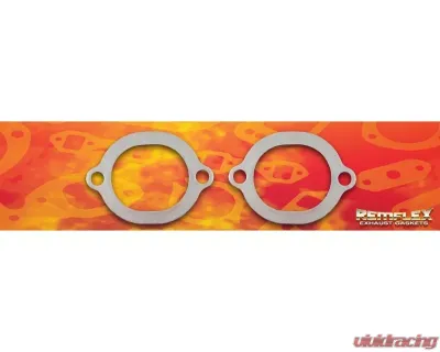 Remflex Exhaust Gaskets H-Pipe 2 Bolt Flange Connector Gasket Ob-round Port 2 Set Ford 4.6L Mac "Pro Chamber - 8054