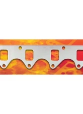 Remflex Exhaust Gaskets 1" X 1-3/8" Square Port Doug Thorley Pattern Suzuki|GM Truck L4 8 Valve 1.3L "G13A" 1985-1995                                     - 9005 - Image 2