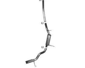 Thermal R&D Exhaust System Single Dual Wall Black Coated Tip Section Ford Maverick 2022+