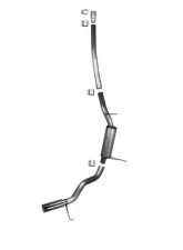 Thermal R&D Exhaust System Black Coated Dual Tip Ford Maverick 2022+                                     - B914-C916-C - Image 6