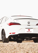 Thermal R&D Front Pipe Back Exhaust w/ Coated Exhaust Tips Black Acura Integra 2023                                     - B192-C192-C - Image 2